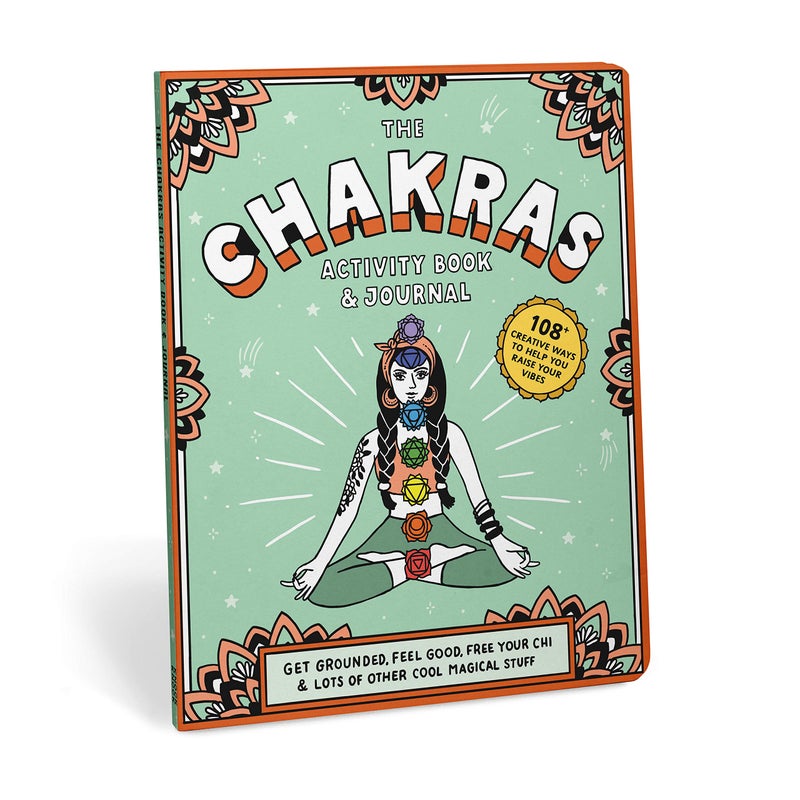 Knock Knock Chakras Activity Book & Journal: Get Grounded, Feel Good, Free Your Chi & Lots of Other Cool Magical Stuff - Image 1